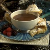 Mocha Served with Chiacchere*