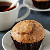 Chai Spiced Glazed Doughnut Muffins