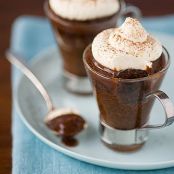 CAKE - Chocolate Coffee Cupcakes with Mocha Ganache and Mascarpone Cream