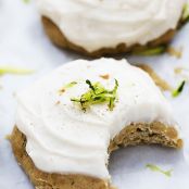 Zucchini Cookies with Brown Butter Cream Cheese Frosting