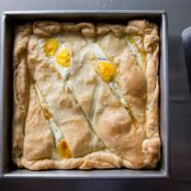 EGG, POTATO, AND PROSCIUTTO PIE