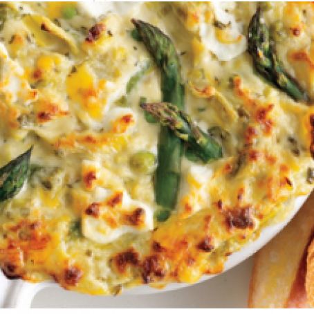 Goat Cheese Dip with Spring Vegetables