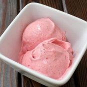 Quick Strawberry Ice Cream