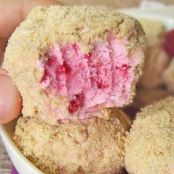 Easy Raspberry Cheesecake Bites