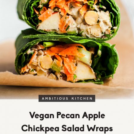Apple Pecan Chickpea Salad