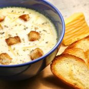 SOPA DE QUESO Y CERVEZA