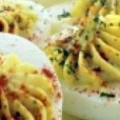 Cajun Shrimp Deviled Eggs