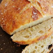 No-Knead Crusty Artisan Bread