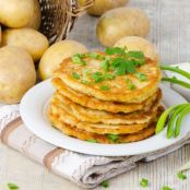 Shortcut Potato Pancakes