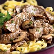 Beef Stroganoff