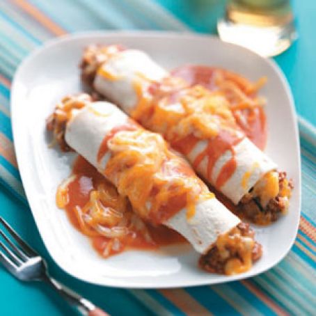 Garlic Beef Enchiladas Recipe