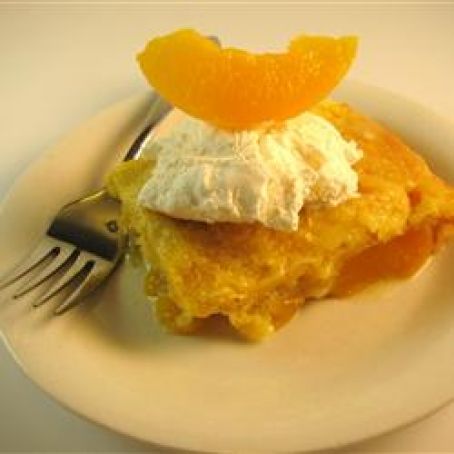 Peach Dump Cake