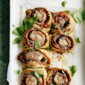 Tomato Basil Pizza Rolls