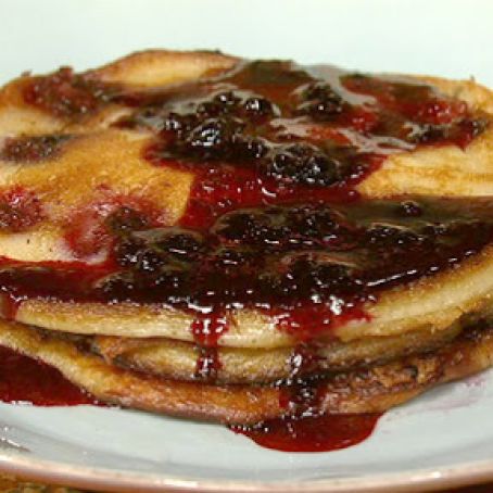 Carla Hall's Blueberry Pancakes