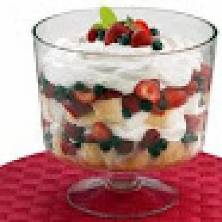 Three-Berry Trifle