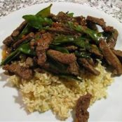 Asian Beef with Snow Peas