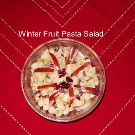 Winter Fruit-Pasta Salad