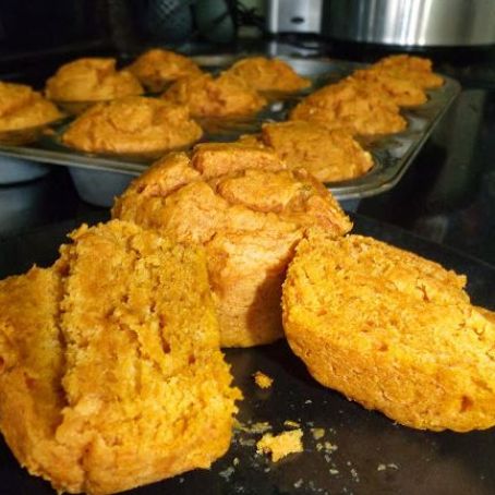 Cake Mix Pumpkin Muffins or Bread