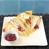 Quesadillas with Chutney and Brie