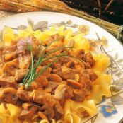 Mama's Beef Stroganoff