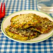 Zucchini Parmesan Fritters