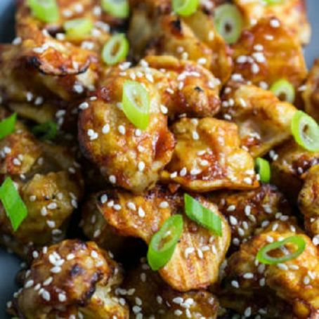 Sticky Sesame Cauliflower