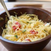 Tomato-Feta Spaghetti Squash