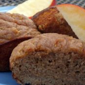 Apple Cinnamon Coconut Flour Muffins