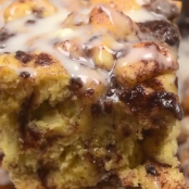 Cinnamon Roll French Toast Casserole