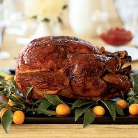 RST TURKEY w/PLUM GLAZE & PLUM GRAVY