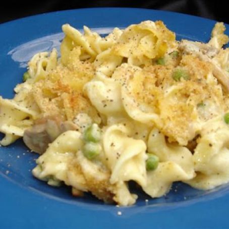 Tuna Noodle Bake (No Cream Of Soup)