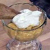 Butterscotch Pudding with Brown Sugar Shortbread Cookies