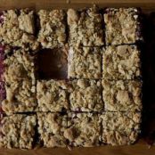 Roasted Cranberry Bars