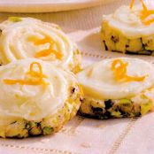 Icebox Orange Pistachio Cookies
