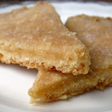 Maple Shortbread with Sea Salt
