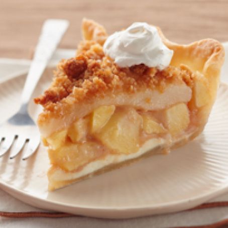 Apple Pear Crumble Pie