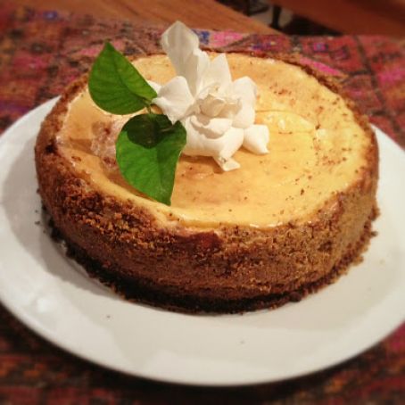 sarah + claire’s sugar-free nut cheesecake