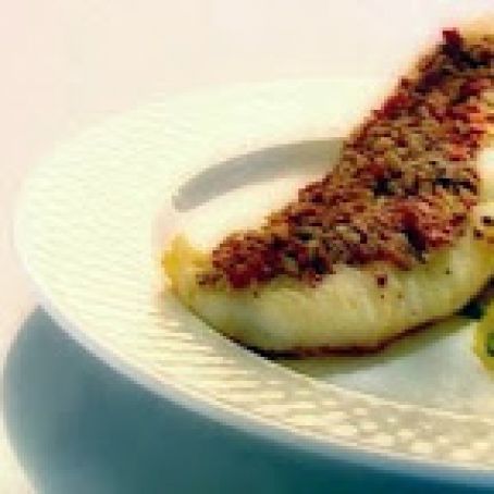 Cod with Tomato Pesto
