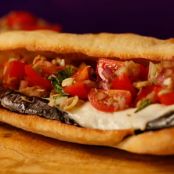 Dr. Ian’s Grilled Eggplant Sandwich