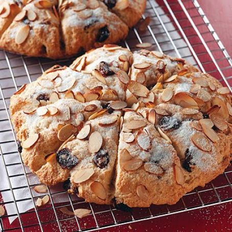Sour Cream Cherry Scones
