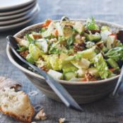 Chopped Salad with Blue cheese dressing