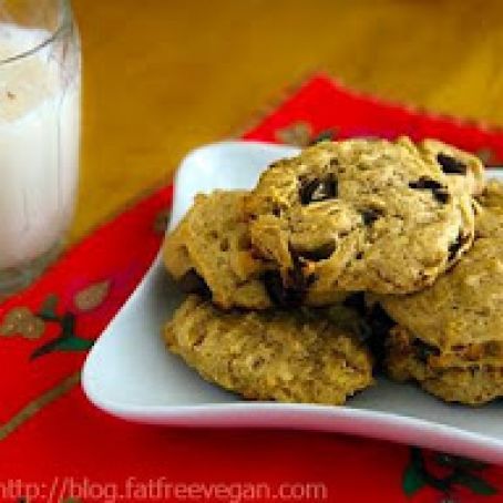 Lower-Fat Peanut Butter Banana Cookies