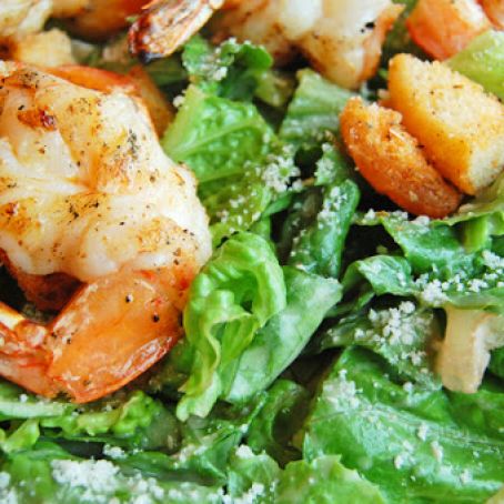 Grilled Shrimp Caesar Salad