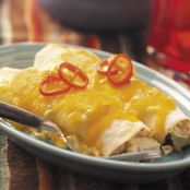 Creamy Chicken Enchiladas Recipe