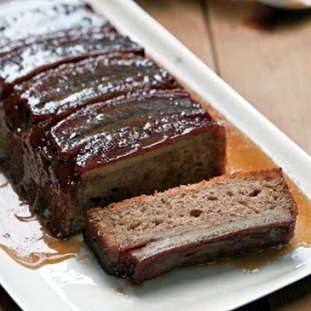 Caramelized Banana Loaf Cake