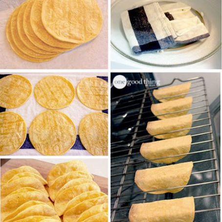Make your own baked tortillas