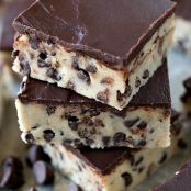chocolate chip cookie dough bars