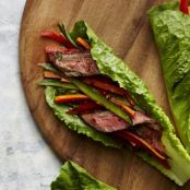 Spicy Beef Lettuce Wraps
