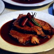 BRAISED PORK SHOULDER in CHIANTI SAUCE