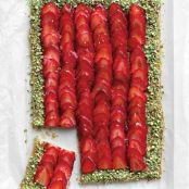 Strawberry-Pistachio Tart